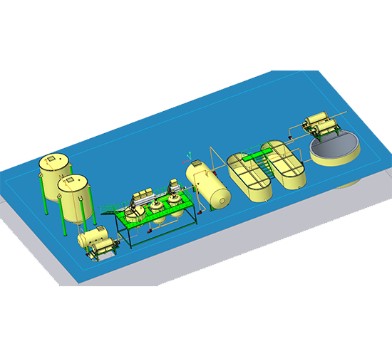 沼液制作水溶肥生產(chǎn)線